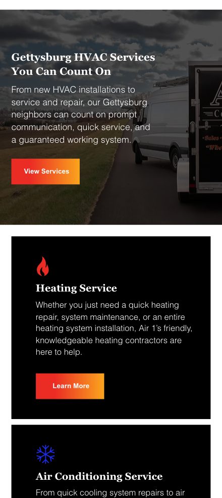 Air 1 Cooling & Heating on mobile